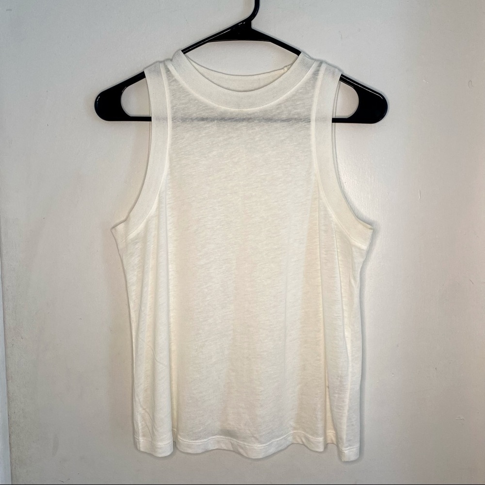 Vince Rib Trim Top